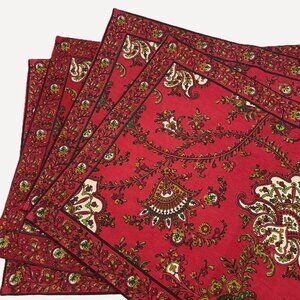 April Cornell Empress French Country Paisley Placemats 19"x14"